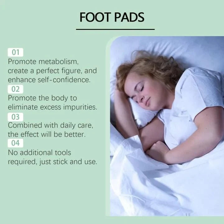 (Pack of 2) Foot Detox Pads – 20 Patches for Overnight Foot Care & Relaxation
