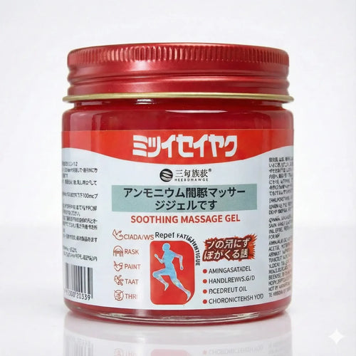 Japanese Red Massage Gel for Joint & Muscle Pain Relief ( BUY 1. GET 1 FREE )